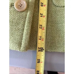 Banana Republic Wool Blazer‎ Jacket Womens Sz XS Green Career Business Pea Coat thumbnail 11