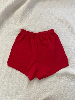 Red vintage y2k Soffe shorts thumbnail 4