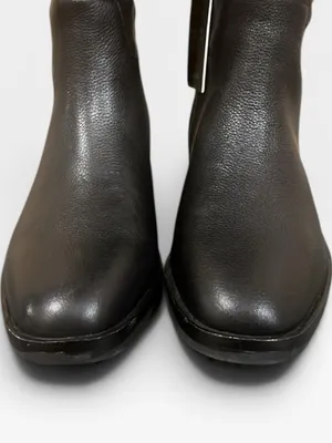 Vince Camuto Jorshie2 Black Leather Wide Calf Riding Boots NWT 7 thumbnail 4