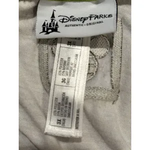 Disney Parks Animal Kingdom 1998 Chip Dale Raglan Graphic Tee White Green‎ 3X thumbnail 16