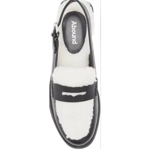 ✨Abound Luciana Faux Shearling Slingback Sz 6 Loafer Mule✨ thumbnail 5