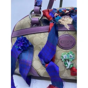 Coach Customized By Me Multicolor Coated Canvas Sh thumbnail 11