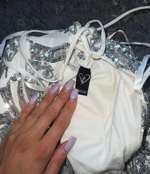Windsor White & Silver Dress thumbnail 4