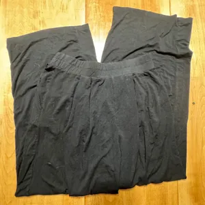 Charlotte Avery Womens Black Wide Leg Palazzo Pants Size S Rayon Spandex thumbnail 6