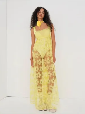 For Love & Lemons Emma Maxi Dress thumbnail 3