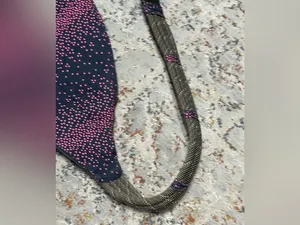 Kavu rope sling large crossbody bag blue pink thumbnail 7
