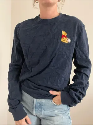 Disney Winnie the Pooh Navy Long-Sleeve Top thumbnail 3