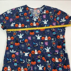 Peaches Uniforms Halloween Scrub Top thumbnail 7