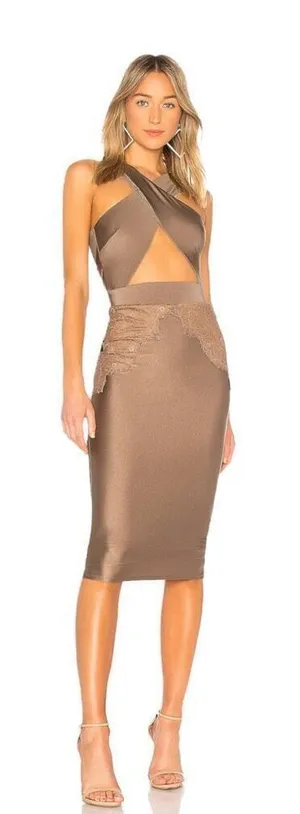 Michael Costello Philip Mini‎ in Taupe / Modified thumbnail 1