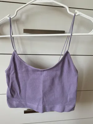 PacSun purple Crop Tank thumbnail 1