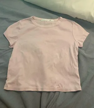 Altar'd State light pink baby tee  thumbnail 1