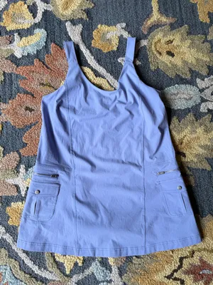 FREE PEOPLE Movement Cascade Hike Dress Violet Water Size Large Coastal Hiking thumbnail 2