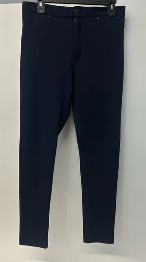H&M Women's Black Skinny Medium Pants thumbnail 1