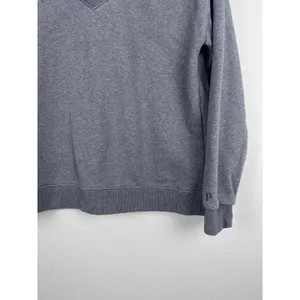 Pact Women's V Neck Pullover Sweatshirt Gray Sz‎ L thumbnail 3