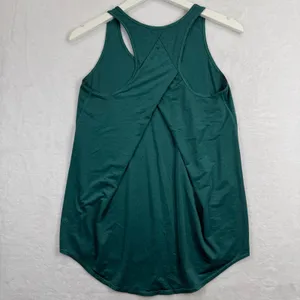 Lululemon Essential Tank Top Teal‎ Green Heathered Racerback Yoga Gym Womens S thumbnail 6