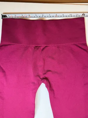 SET Active Sculptflex Power Leggings Wildberry M NWOT High Rise Seamless 7/8 thumbnail 6