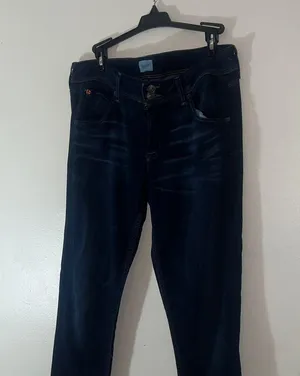 Hudson Women's Dark Blue Collin Mid-Rise Skinny Jean - Size 30 thumbnail 4