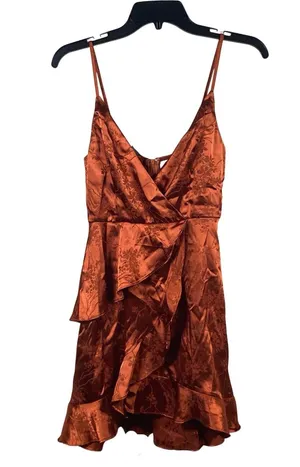 Altard State Wrap Dress Women's Size XS Floral Wrap Mini Adjustable Ruffles thumbnail 1