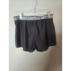Under Armour Womens Grey Athletic Shorts Size S thumbnail 2