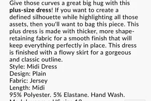 Boohoo gorgeous dress thumbnail 6