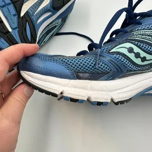 Saucony Cohesion 9 Womens Running Shoes Athletic Sneakers Blue Coral‎ Women's 10 thumbnail 13