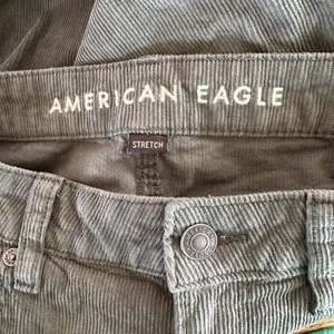 American Eagle Mom Straight Corduroy Pants Size 4 Teal Green 90s Retro Indie thumbnail 7