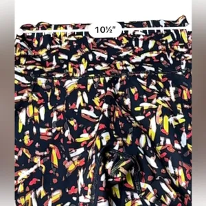 Aerie Offline Goals High‎ Waisted Black Multicolor Abstract Leggings Size S thumbnail 12