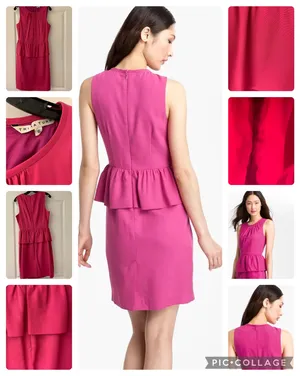 Kiran peplum dress thumbnail 4