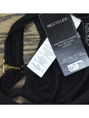 Lauren Ralph Lauren Beach Club Macrame Ring Bikini Top 20501142 Black 6 thumbnail 4