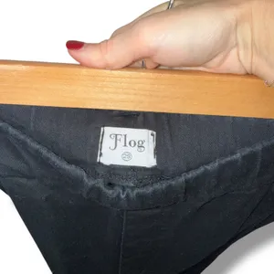 Flog Black Elastic Waist Twill Pants‎ Size 29 Relaxed Fit Casual Trousers thumbnail 7