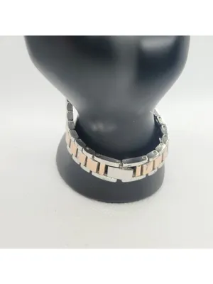 Womens Rose Gold Bi Color Japan Movement Watch thumbnail 4