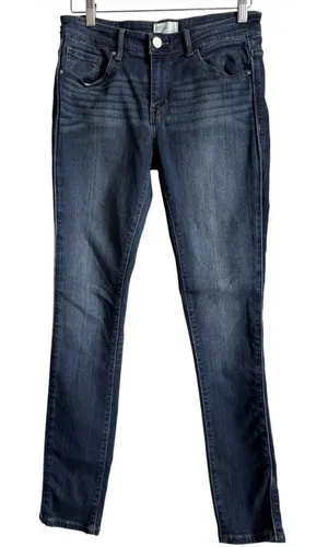 BKE Payton Skinny Jeans 28x31.5 Dark Wash Comfort Stretch Mid Rise Buckle Indie thumbnail 1