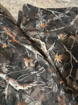 Camo pants wide leg Green thumbnail 2