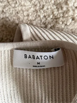 Aritzia Babaton going out summer sleeveless sculpt knit tank top size medium thumbnail 2