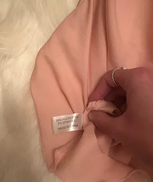 Light Pink Silky Nightgown Slip size M thumbnail 4