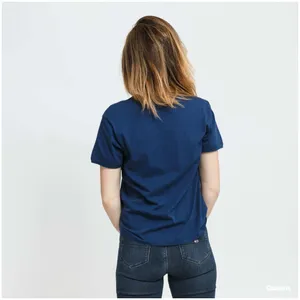 Patagonia Navy Road To‎ Regenerative Ringer Tee Womens XS Regular Fit Organic thumbnail 4