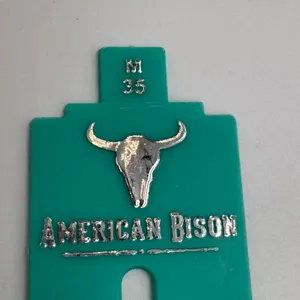 American Bison Leather Belt Medium 35 Brown Pink Rhinestone Western NWT thumbnail 12