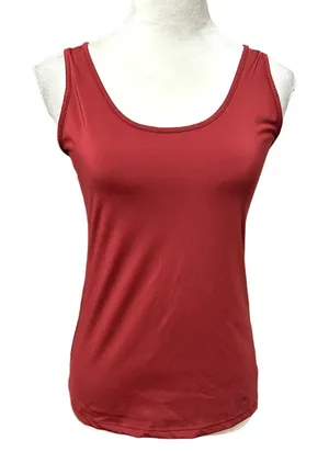 Unlisted Red Racerback Tank Top Size XS Stretch Knit Sleeveless Casual Boho Chic Classic thumbnail 1