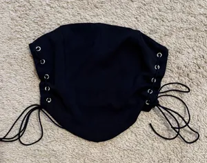 Princess Polly Top Corset Black thumbnail 1