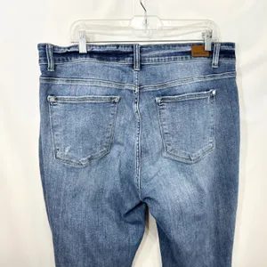 Judy Blue‎ Plus Size 18W Jeans Skinny High Rise Solid Stretch Denim 1108 thumbnail 9