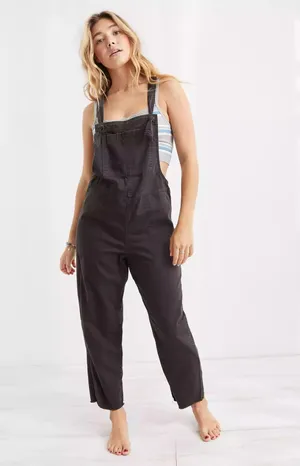 Aerie Werk & Play Twill Overalls thumbnail 1
