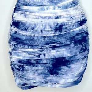 Runaway The Label Eccentric Blue‎ Tie Dye Dress Size 2 thumbnail 10