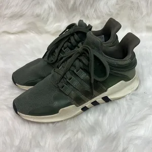 Adidas EQT Support ADV Olive Green Tennis Shoes Size 8‎ BIN 14 thumbnail 2