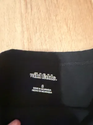 Wild fable baby tee black thumbnail 3