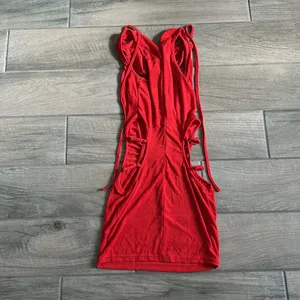 Red mini dress thumbnail 5