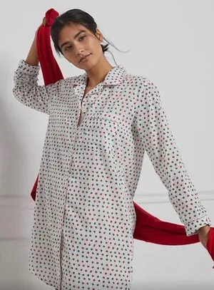 Roller Rabbit Starry Night Sleep Tunic Shirt Gown Womens thumbnail 1