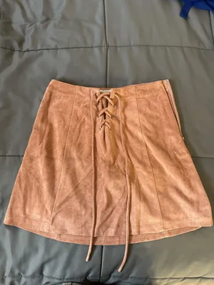 Suede Mini Skirt thumbnail 1
