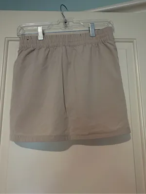 DSG Light Tan Athletic Tennis Skirt with Shorts Size XS thumbnail 2