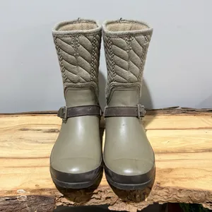 Sperry Women’s Walker Fog Rain‎ Boot Taupe Rope Size 10 B103 thumbnail 4