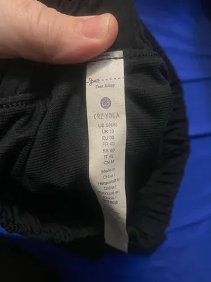 CRZ Yoga Black Active shorts (Shown) thumbnail 2